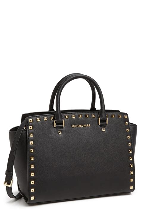 michael kors selma saffiano leather satchel bag|michael kors saffiano leather tote.